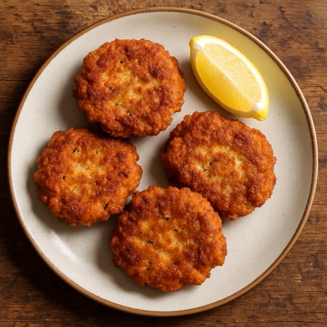 Canned Salmon Fritters